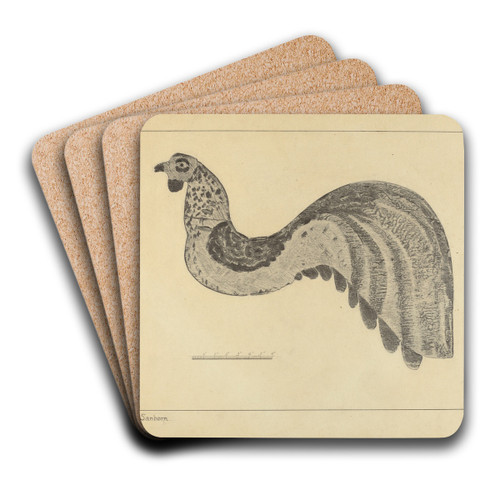 Weather Vane by Gordon Sanborn Art Drink Coaster set