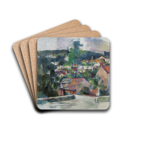 Landscape by Paul Czanne Drink Coasters - set of 4