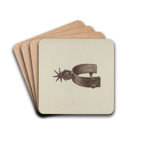 Spur by Gerald Transpota Drink Coasters - set of 4