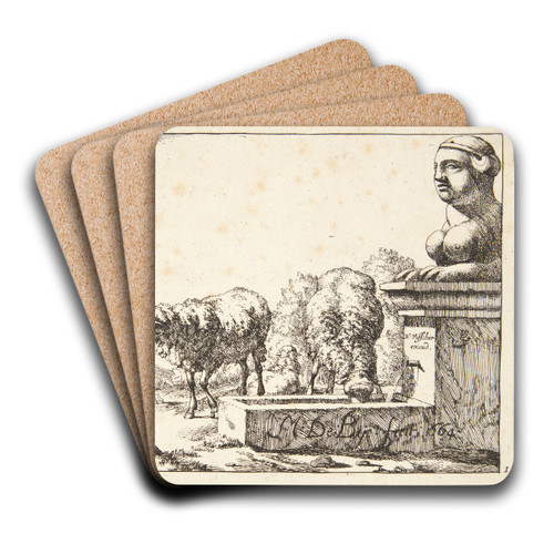 Titelblad til Fr by Marcus de Bye Art Drink Coaster set