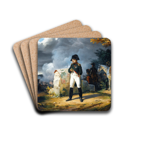 Napoleon In Charleroi June 1815 by Horace Vernet Drink Coasters - set of 4