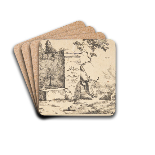 Titelblad til Ker by Marcus de Bye Drink Coasters - set of 4
