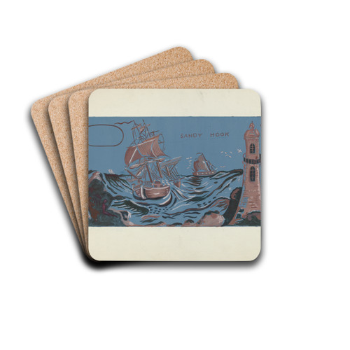 Bandbox by Arsen Maralian Drink Coasters - set of 4