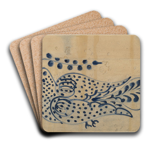 Crock by John Tarantino Art Drink Coaster set