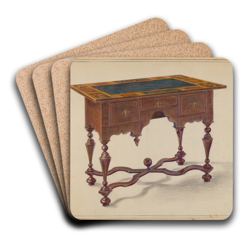 Lowboy by Frank Wenger Art Drink Coaster set