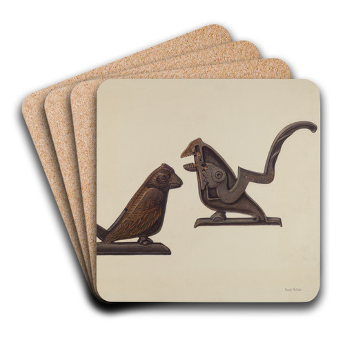 Nutcracker by Frank McEntee Art Drink Coaster set
