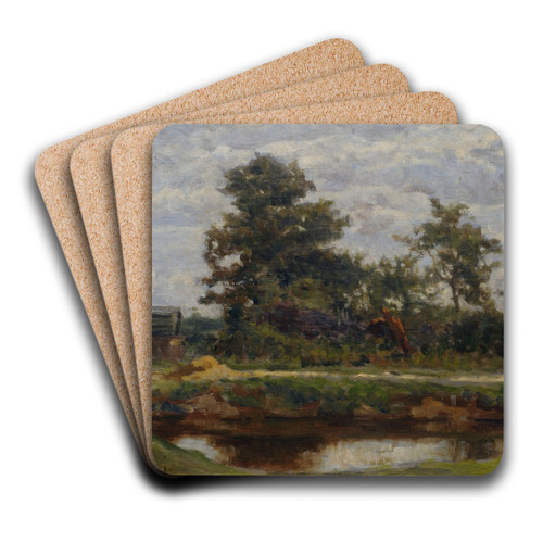 Landscape by Eduardo Svori Art Drink Coaster set