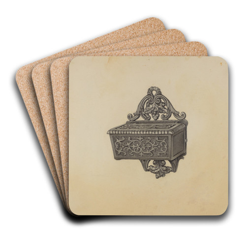 Match Safe by Helen Hobart Art Drink Coaster set