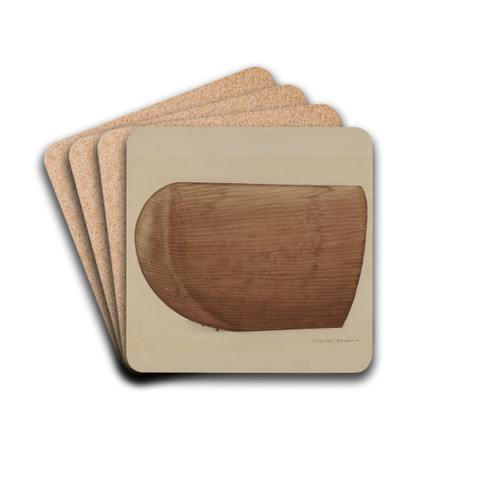 Shaker Wooden Bonnet Mold by Charles Goodwin Drink Coasters - set of 4