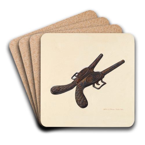 Bootjack by John Price Art Drink Coaster set