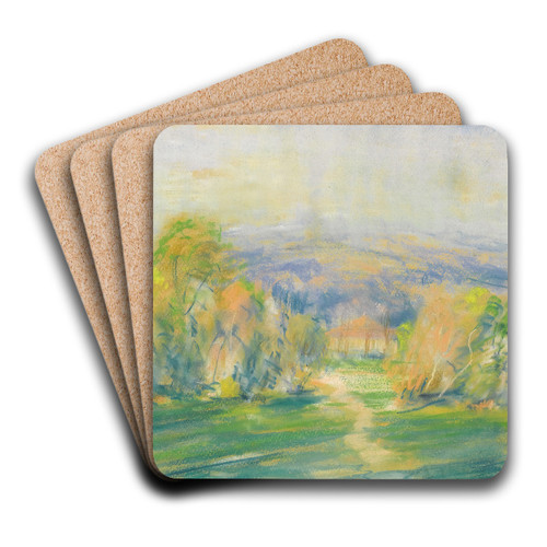 Untitled by Arthur Clifton Goodwin Art Drink Coaster set