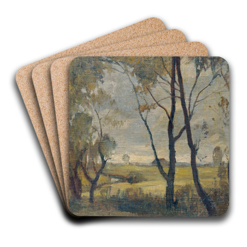 Beim Fischerwirt by Alois Penz Art Drink Coaster set