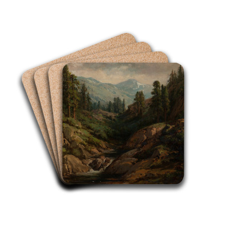 Soda Springs by William Franklin Jackson Drink Coasters - set of 4