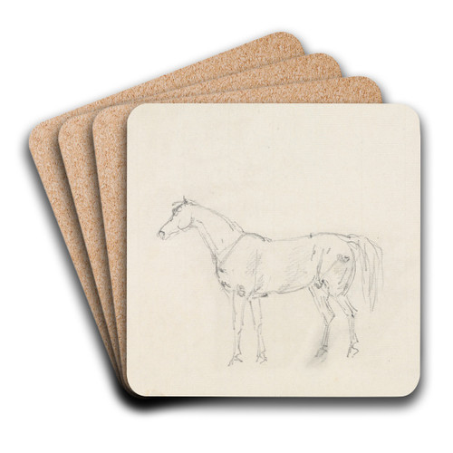 Horse by Sawrey Gilpin Art Drink Coaster set