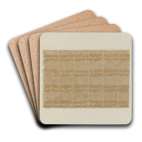 Shaker Bedspread by George Constantine Art Drink Coaster set