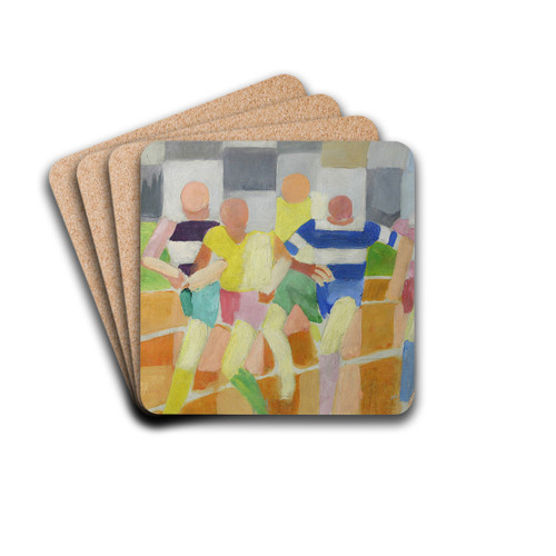 Runners by Robert Delaunay Drink Coasters - set of 4