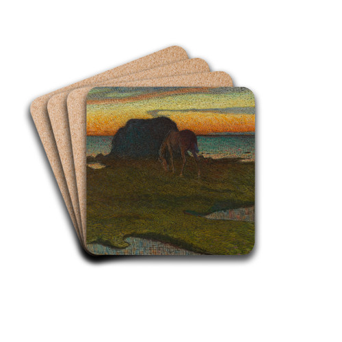 By the Seaweed Stack by Nils Kreuger Drink Coasters - set of 4 By the Seaweed Stack by Nils Kreuger Drink Coasters - set of 4