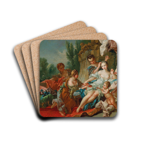 The Toilet of Venus by French School Drink Coasters - set of 4