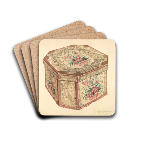 Bandbox by Gilbert Sackerman Drink Coasters - set of 4
