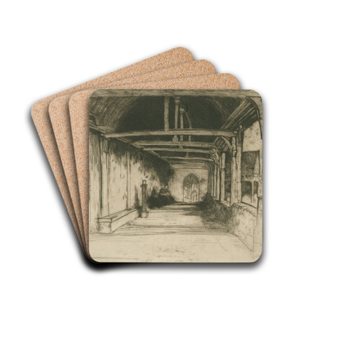 Montivilliers by David Young Cameron Drink Coasters - set of 4