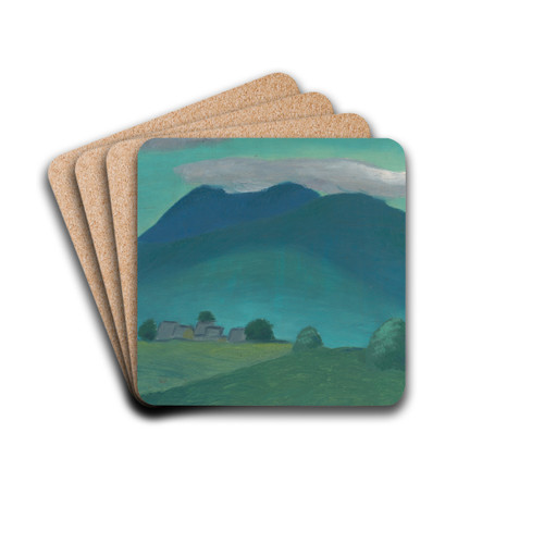 Early Evening by Mikul Galanda Drink Coasters - set of 4 Early Evening by Mikul Galanda Drink Coasters - set of 4