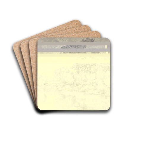 Nied landscape by Peter Burnitz Drink Coasters - set of 4