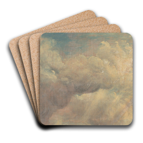 Cloud Study by John Constable Art Drink Coaster set