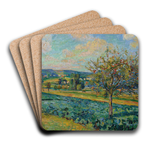 Damiette by Armand Guillaumin Art Drink Coaster set