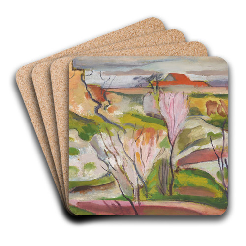 Torremolinos by Bernard Meninsky Art Drink Coaster set
