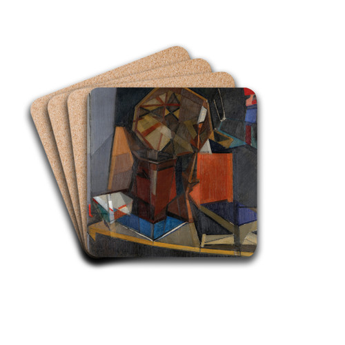 Nature morte aux jouets by Georges Valmier Drink Coasters - set of 4 Nature morte aux jouets by Georges Valmier Drink Coasters - set of 4