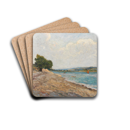 Rivire de Landerneau by Maxime Maufra Drink Coasters - set of 4