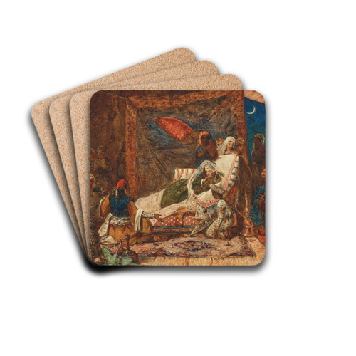 Lalla Rookh by Arthur Boyd Houghton Drink Coasters - set of 4
