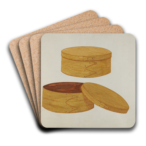 Shaker Box by Peter Antonelli Art Drink Coaster set
