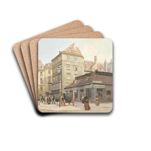 Eisgrbl, Vienna by Franz Poledne Drink Coasters - set of 4