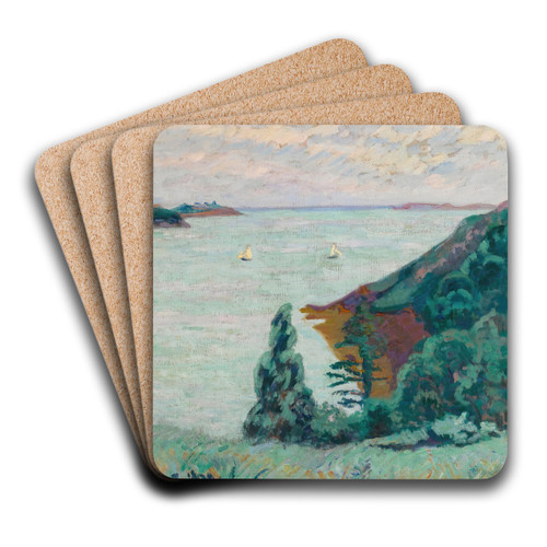 Saint-Servan by Armand Guillaumin Art Drink Coaster set