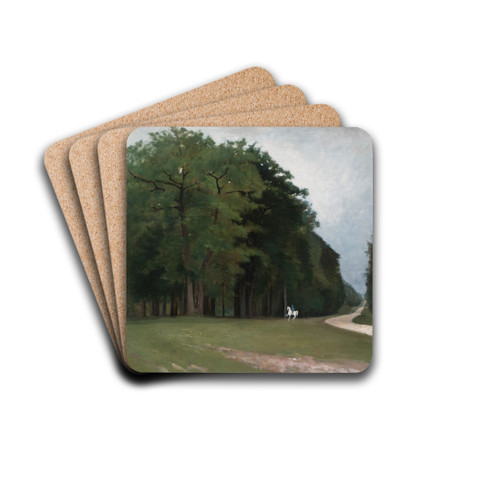 Route de Paris II by Carl Fredrik Hill Drink Coasters - set of 4
