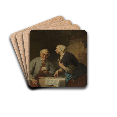 Trump by Ferdinand de Braekeleer Drink Coasters - set of 4