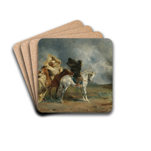 Le Simoun by Eugne Fromentin Drink Coasters - set of 4