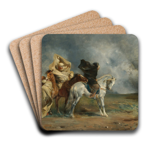 Le Simoun by Eugne Fromentin Art Drink Coaster set
