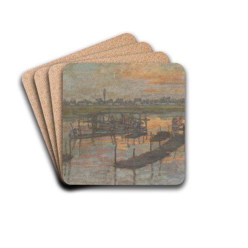 Manie konop by Elemr Halsz-Hradil Drink Coasters - set of 4 Manie konop by Elemr Halsz-Hradil Drink Coasters - set of 4
