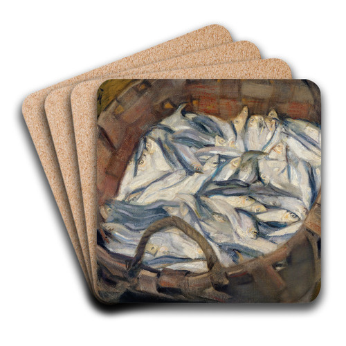 Baltic Herrings by Magnus Enckell Art Drink Coaster set