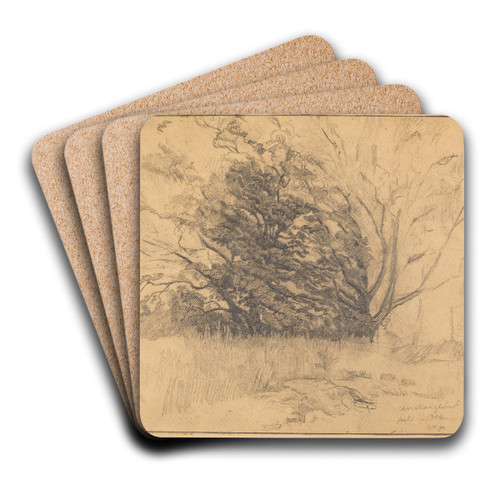 Trgruppe by Christian Kongstad Petersen Art Drink Coaster set