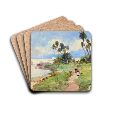 In Jamaica by William Henry Holmes Drink Coasters - set of 4