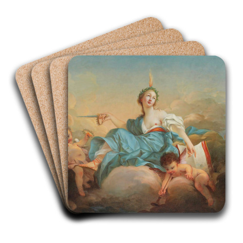 Aurora by French School Art Drink Coaster set