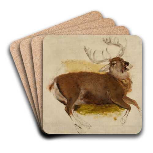 Dying Stag by Sir Edwin Henry Landseer Art Drink Coaster set