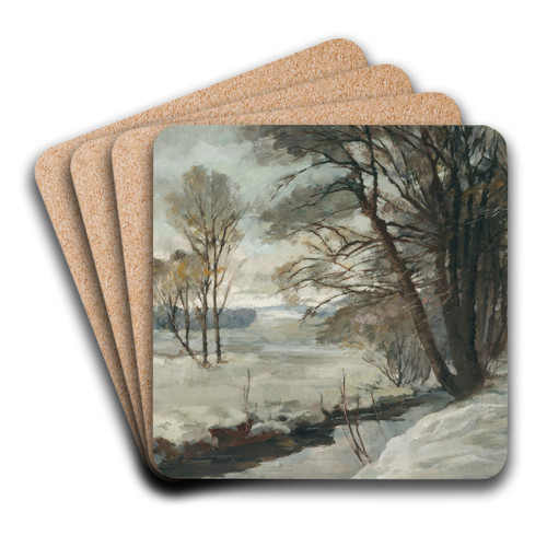 Winterlandschaft by Otto Miller-Diflo Art Drink Coaster set