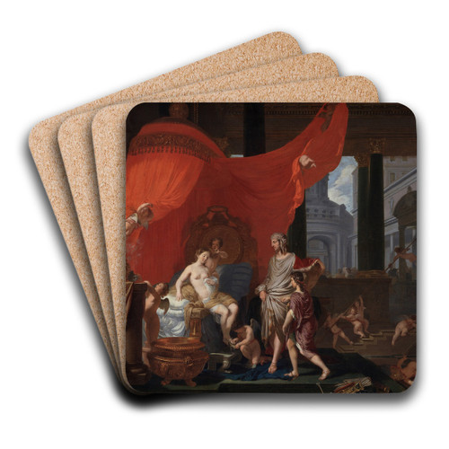 The Wedding Of Alexander And Roxana by Gerard de Lairesse Art Drink Coaster set