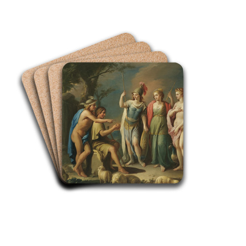 The Judgement Of Paris by Jos Camarn Boronat Drink Coasters - set of 4