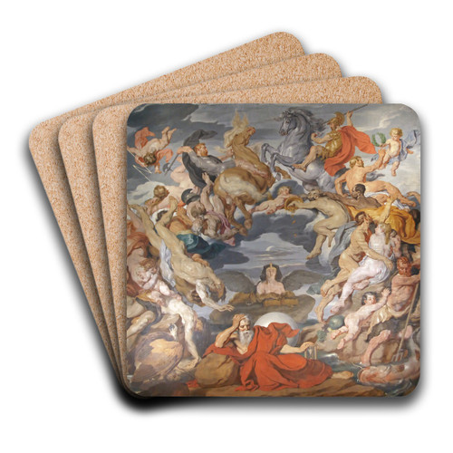 Circle of Life by Hans Canon Art Drink Coaster set
