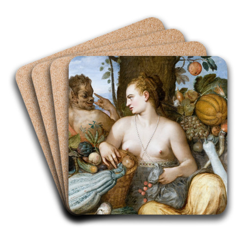 Pomona by Frans Floris Art Drink Coaster set Pomona by Frans Floris Art Drink Coaster set